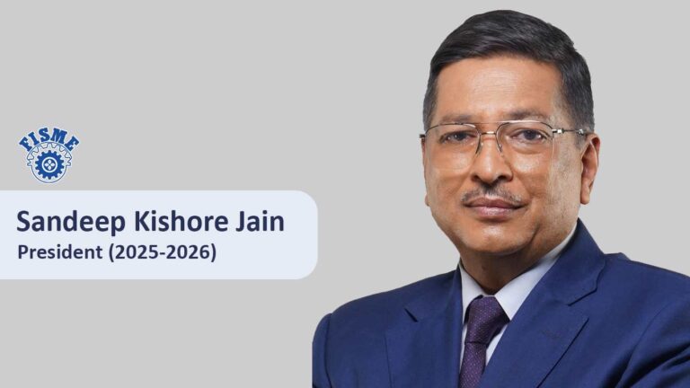Sandeep Jain Re-elected FISME President