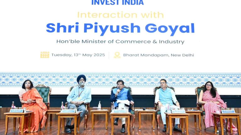 Goyal Stresses MSME Empowerment And Manufacturing Growth In Invest India Review